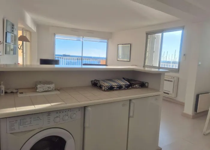 3 Pieces - Vue Sur Port - Cap D 'agde Ct290-029 *